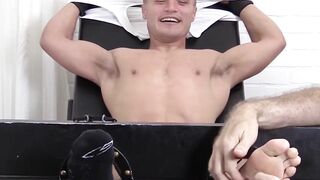 barely legal Jocks Squirming In Foot Frenzy Of Pleasure