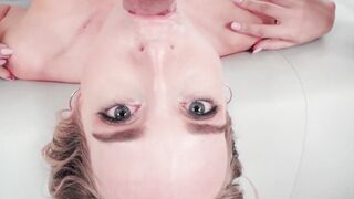Hot MILF Gives Blowjob While Husband Fucks Her From Behind - POV