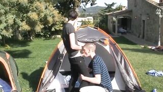 Boy Desires Bare Back Twink Threesome" or "Twinkle-Eyes Amateur Boys Raw Fuck Outside