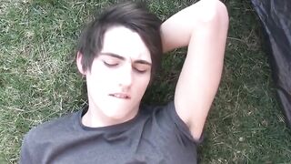 Boy Desires Bare Back Twink Threesome" or "Twinkle-Eyes Amateur Boys Raw Fuck Outside