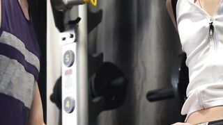 Muscle Hunk Fucks Step-Niece In Gym Locker Room