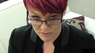 Redheaded Vixen Dominated in Kinky Bondage Session