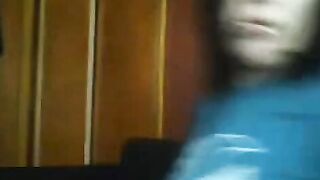 Ass-Fucking Amateur WebCam Girl with Big Booty Riding on Top of Guy's Dick!!