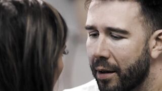 Muscle Stud Gives Sexual Training To Petite Brunette Babe - Gianna Dioir