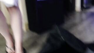 Step-Mom's Pov Blowjob & Side Fucking with Step Son Ends in Facial