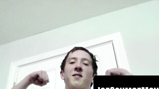 Rimjob Rough Sex - Anal Drilling of Hunk with Hot Ass