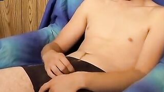 Bryce Corbett's Hot Undie Tease - Solo Male Masturbation