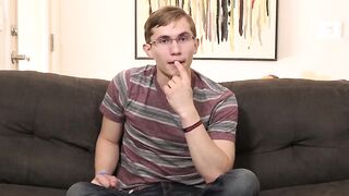 Twinks' Interview Turns Sexual With Huge Load" or "Interrogation Room Erotic Encounters", both can work depending on if you want to focus more on eroticism/interviews or pornographic content