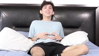Twinks Talk Dirty While Jerking Off In Interview Room