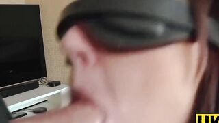 UK Sub Slut's Anal Adventure" or "Anal Domination of an Innocent British Bombshell