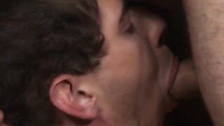 Alpha-Male Destroying Twinks Ass in Hardcore Anal Threesome
