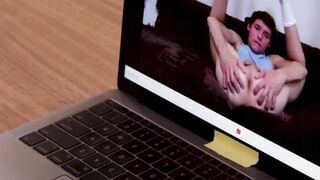 Step-Mom Swallows StepSon's Load After Fingering & Blowjob - Taboo MILF