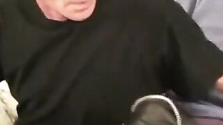 Grandpa's Solo Masturbates With Big Load
