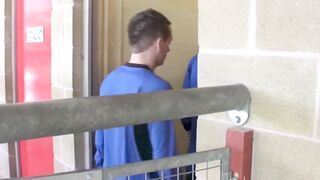 Soccer Team Shower Orgy - Sloppy BJ's with Skyler Blue