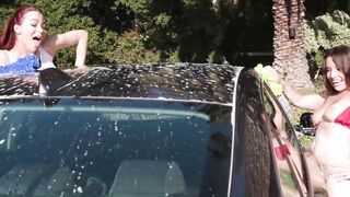 Transgender Babe Emma Rose Gives Huge Blowjob & Facial To Studly Clifton James