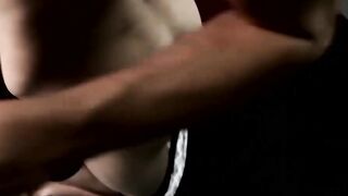 VAMPIRE THRILL - Anal Sex with Hot Blonde Babe & Hunk in Halloween Costume