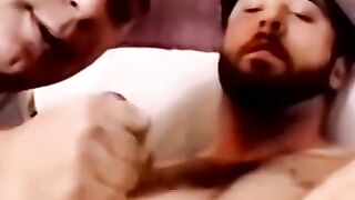 Amateur Teen Handjob Helps Older Guy Jerk Off And Blow Job For A Huge Load On Her Face