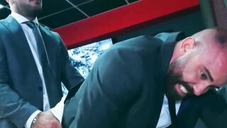 Office-Boy Pounded Hard In The Bosses Office By Hunk