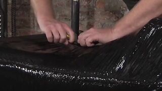 Dominant Mistress Uses Bondage Techniques to Train Submissive Twinks