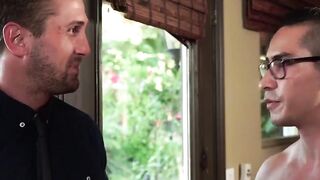 Hung Hunk Dominates barely legal Jocks Ass - Anal Virgin Training Session