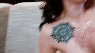 Ink-Splattered Lesbians Finger Fuck Each Other's Pussies" or "Lesbian BFFs Share Passionate Sexual Energy in Hot Threesome Scene