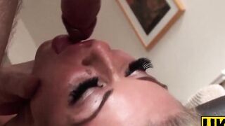 UK Sub Slut's Rough Playground Adventure #2 : Busting A Nut On Her Ass