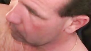 Hair Bear's Hairiest Chest Jerking Off - Close-Up Masturbation