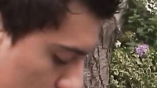 Raw Outdoor Passion - Gay Couple Fucks Raw in Nature
