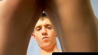 Twinks Hot Foot Worship - Close-up View of Toes & Feet + Jizz Spray