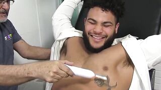 Latino Hunk's Bondage Bound Fetish Fun with Breath-Taking Giggling