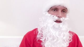Perfect Blowjob & Riding Santa's Vein-Filled Dick - Petite Redhead Teen