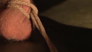 Bondage Bound Domination - Ball Stretching with Fetish Fantasy