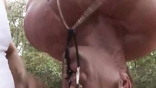 Torture Porn Star's Rough Bondage Session with BDSM Master - Old Man Fucks barely legal Blonde