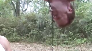 Torture Porn Star's Rough Bondage Session with BDSM Master - Old Man Fucks barely legal Blonde