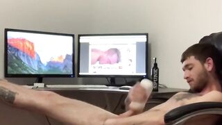 Twinks Fleshjack Orgy with Hunk Twins Jake & Jaxson" or "Fourway Fuckfest Featuring Hot Boys". This new title is more descriptive of what happens in this group sex scenario that