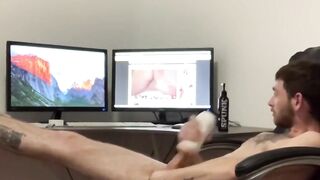 Twinks Fleshjack Orgy with Hunk Twins Jake & Jaxson" or "Fourway Fuckfest Featuring Hot Boys". This new title is more descriptive of what happens in this group sex scenario that