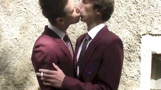 Twinks Plowing Each Other Hard In College Dorm Room