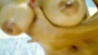 Big Boobed MILF Mila Gives an Exclusive Live Cam POV Striptease & Blowjob