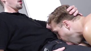 Blonde Babe Rimming And Pounding By Hunk Stud - Hot Couple Fuck Hardcore
