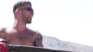 Ink-Encased Ass Fucked Raw by Bareback Hunks Outdoors