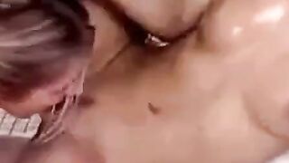 Lesbian Massage Sessions - Swedish Babes Scissoring Passionately