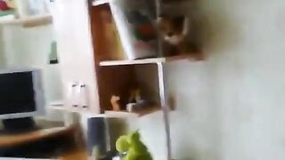 Russian Honey's First Time on Camera - Homemade Porn Debut