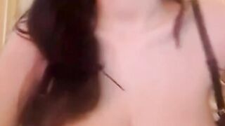 Busty Beauty's Sensual Oil Rubdown - POV Blowjob & Facial