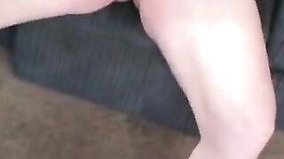 Redhead Amateur Teen Jerking Off Solo - Close-Up POV