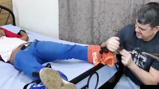 Twinks Deepthroat & Hardcore Anal Fucking - Daddy Fucks His Twinkle Boy