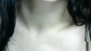 Bubbly Brunette Teen Gives Erotic Masturbation Show with Toys & Dildo Ride