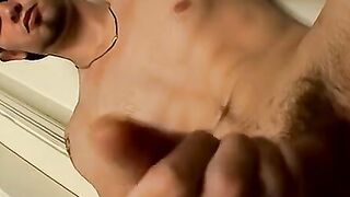 Straight-Guys-Straighgay: Hunk's Hot Mastubrations & Big Load from Thug Boyfriend