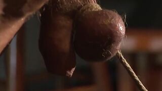 Hot Latino Guy Tormenting Older Man's Nuts With Roll & Massage - POV