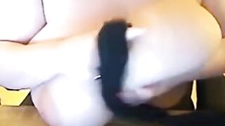 Big-Titty MILF Plays with Her Massive Breasts