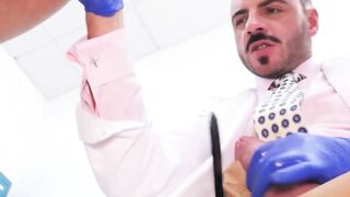 Doctor's Visit Gone Wrong! Anal Sex with Hot Patient in Exam Room